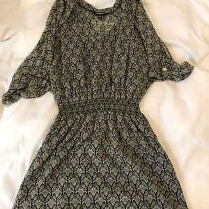 Express conch waist dress